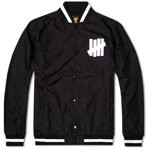 Undefeated Blackball Varsity Jacket Black | END. (US)