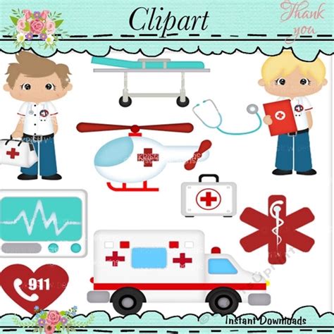 Paramedics Clip Art - CUP962714_43589 | Craftsuprint