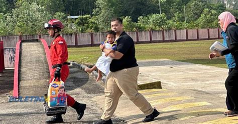 Kanak Kanak Orang Asli Sesak Nafas Dihantar Ke Hospital Dengan Bantuan