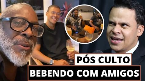 News Kleber Lucas exibe sua mansão e bebedeira amigos após culto