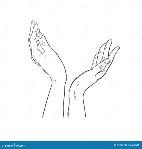 Hands Hope Logo Cartoon Vector | CartoonDealer.com #60961923