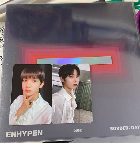 放enhypen border day one dusk ver 興趣及遊戲 收藏品及紀念品 韓流 Carousell