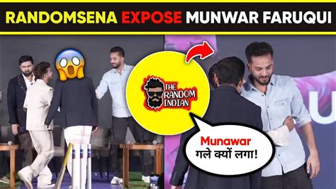 Omg Randomsena Expose Munawar Faruqui Elvish Yadav Vs Munawar