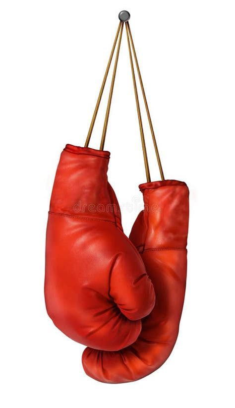 Guantes De Boxeo Rojos Ilustraci N Del Vector Ilustraci N De Bosquejo