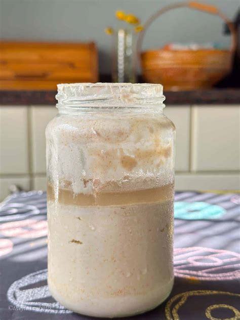 Sourdough Hooch: Liquid gathered on top of the starter! - The Flavor Bells