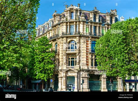 Traditional Buildings In The Old Town Of Lille France Stock Photo Alamy