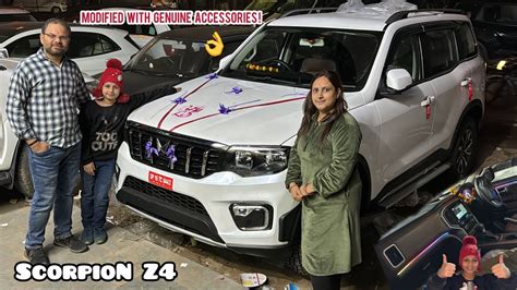 New Mahindra Scorpion Z Tastefully Modified With Genuine