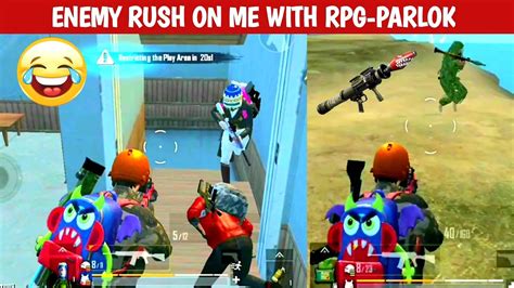 Enemy Rush On Me With Rpg Action Comedy Pubg Lite Video Online Gameplay