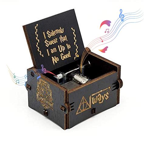 Buy PATPAT Harry Potter Music Box Wooden Classic Music Box With Hand