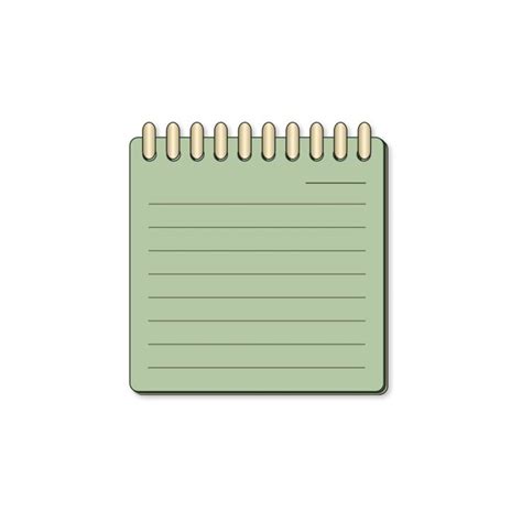 A Green Notepad With Wooden Pins On It