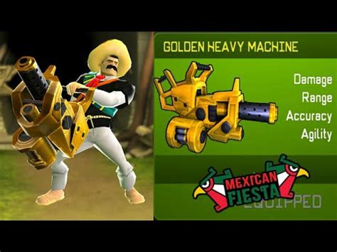 Respawnablesgolden Heavy Machingun Gameplay Youtube