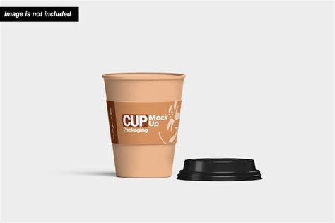 Premium PSD Cup Packaging Mockup