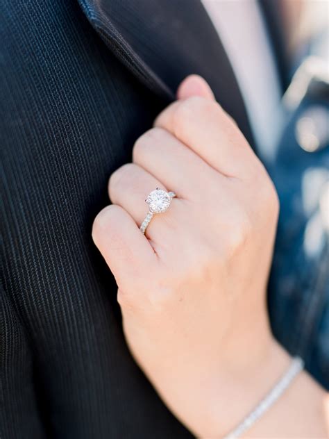 Two Carat Lab Grown Diamond Engagement Rings