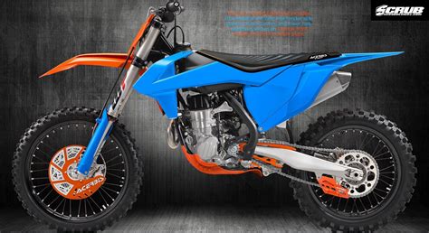 Scrub Plastics Kit Ktm Sx Sxf Xc