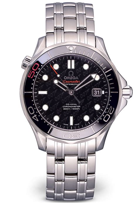 Часы Omega Seamaster Diver 300 m Co Axial 36 25 mm James Bond 50th