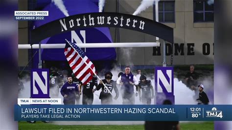 Hazing Scandal Former Northwestern Football Player Files First Lawsuit