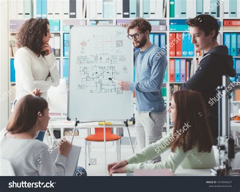 engineer teaching classroom images stock  vectors