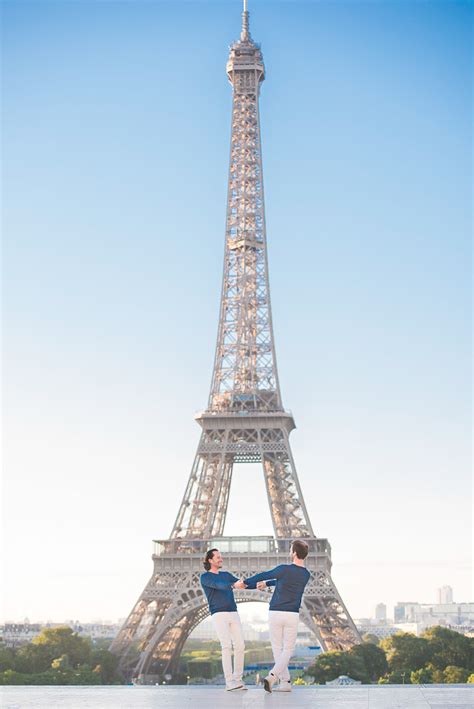 Photos De Couple Tour Eiffel Séance Photo Romantique