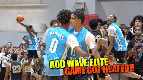 Rod Wave Elite Game Gets HEATED IN ATLANTA JAHKI HOWARD EASTBAYS IN