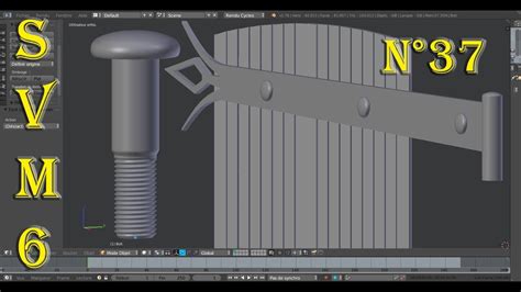 Modéliser Une Maison A Z Blender 3d Tutoriel Svm6 N°37 Les Boulons Des