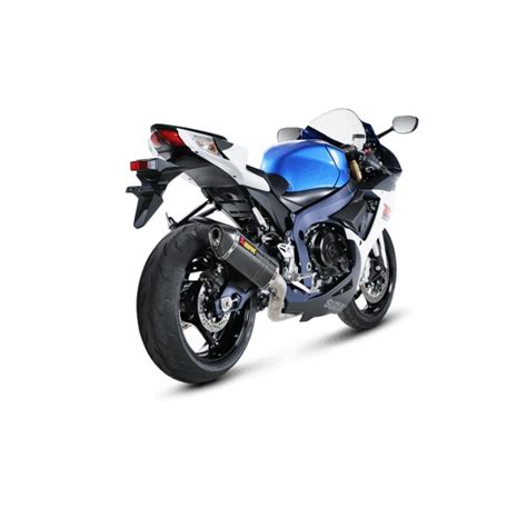 Ligne AKRAPOVIC Racing Line SUZUKI GSXR 750 2011 2014 Env Carbone