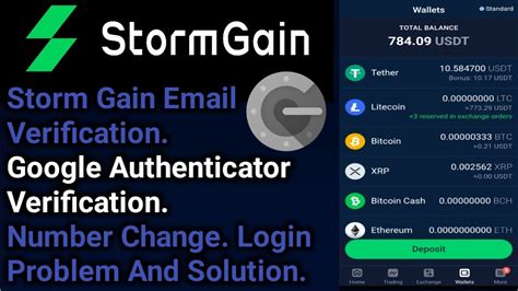 Storm Gain Google Authenticator Verification Storm Gain Email And