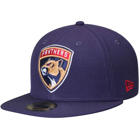 Florida Panthers New Era Team Color 59fifty Fitted Hat Navy