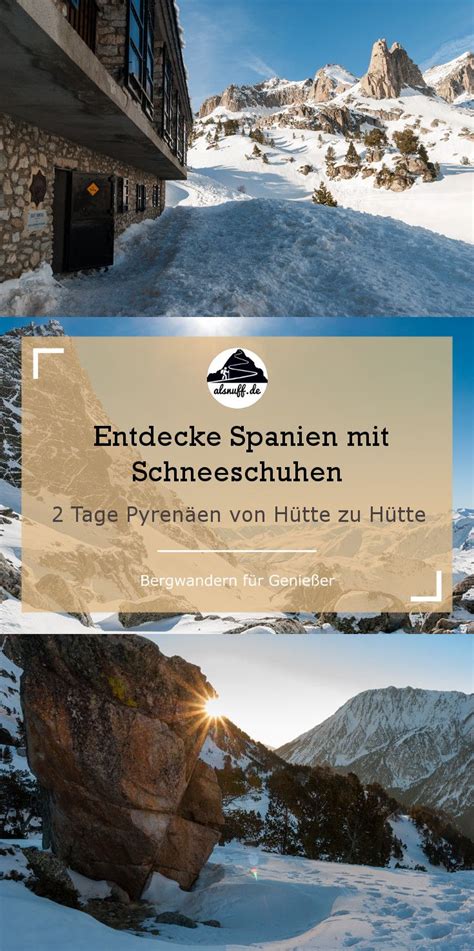 Schneeschuhwandern in den katalanischen Pyrenäen Tag 1 von Espot zum