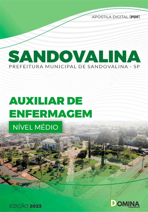 Apostila Concurso Sandovalina Aux Enfermagem Domina