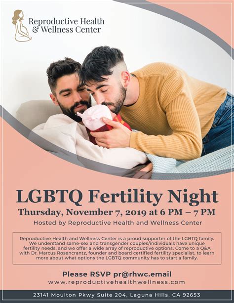 Lgbtq Night Fertility Options And Information Event