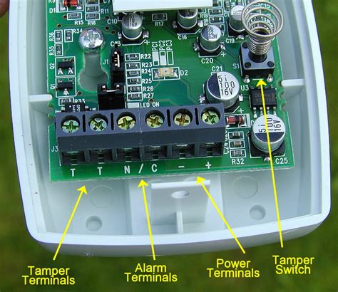 Pir Alarm Circuit Diagram