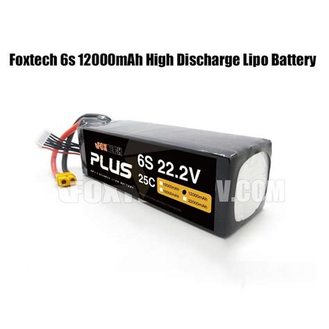 6s 12000mah High Discharge Lipo Battery