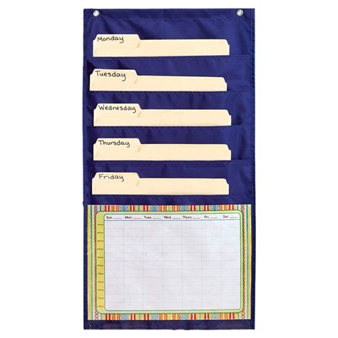 Weekly Organizer Pocket Chart with Cards - CD-158163 | Carson Dellosa ...