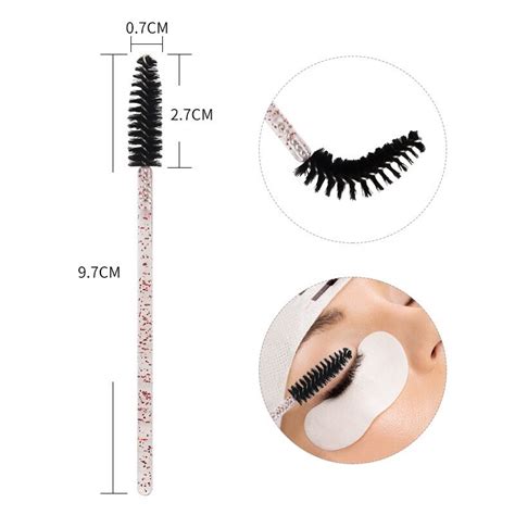 Eyelash Extension Brushes 50 Pcs Eeb09