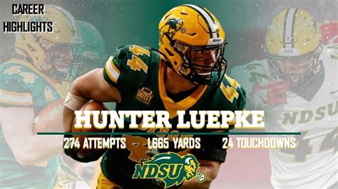 Hunter Luepke North Dakota State Bison Fb Youtube