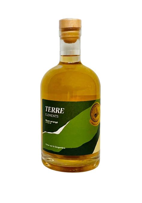 Elements Terre Rhum Arrang Bio Citron Vert Gingembre Nowa