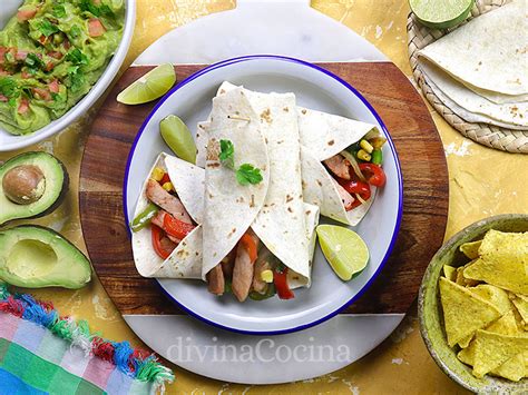 Fajitas De Lomo Con Pimientos Receta De DIVINA COCINA