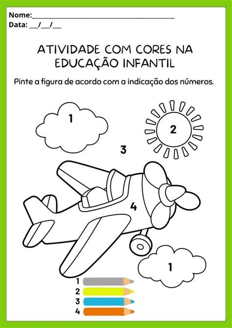 Atividades Cores Na Educa O Infantil