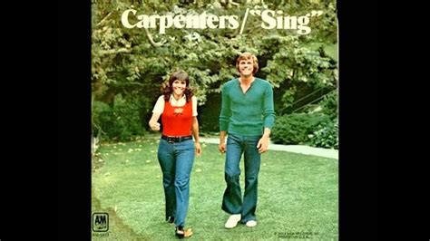 The Carpenters-Sing a song (Instrumental) - YouTube