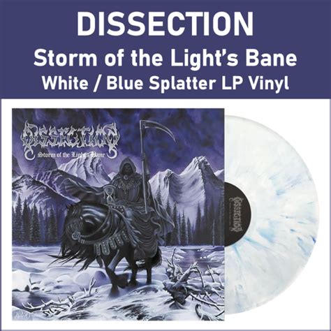 Dissection Storm Of The Light S Bane White Blue Splatter Lp Vinyl Ph