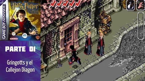 Harry Potter 2 y la camara secreta GBA Español 100 Parte 01