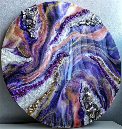 Resin Geode Art Targonska