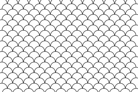 Simple Fish Scale Seamless Pattern Texture 20235148 Vector Art At Vecteezy