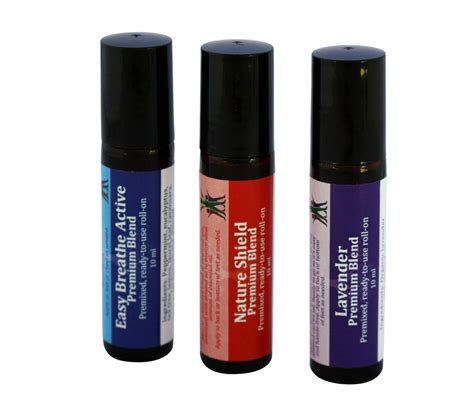 Aromata Stress Anxiety Relief Essential Oil Blend Roll Ons With