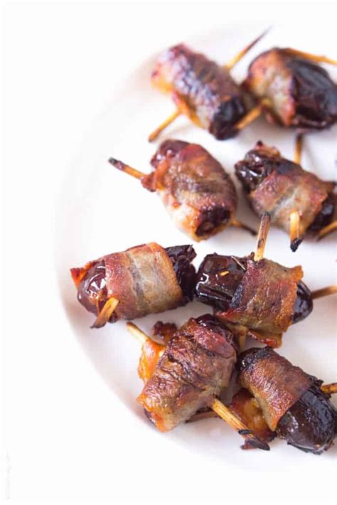 Bacon Wrapped Dates Tastes Lovely