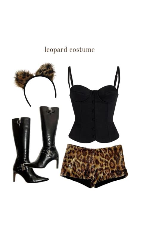 Leopard Costume Hot Halloween Outfits Trendy Halloween Costumes Halloween Outfits