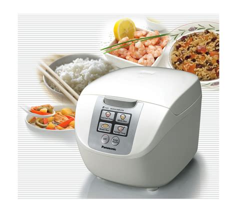 Panasonic SR DF181 10 Cup Uncooked One Touch Fuzzy Logic Rice Cooker