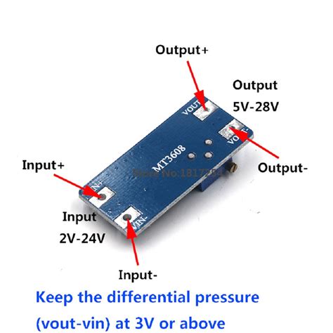 Moduł Przetwornica MT3608 Step up 5 28V 2A Arduino 7595554578