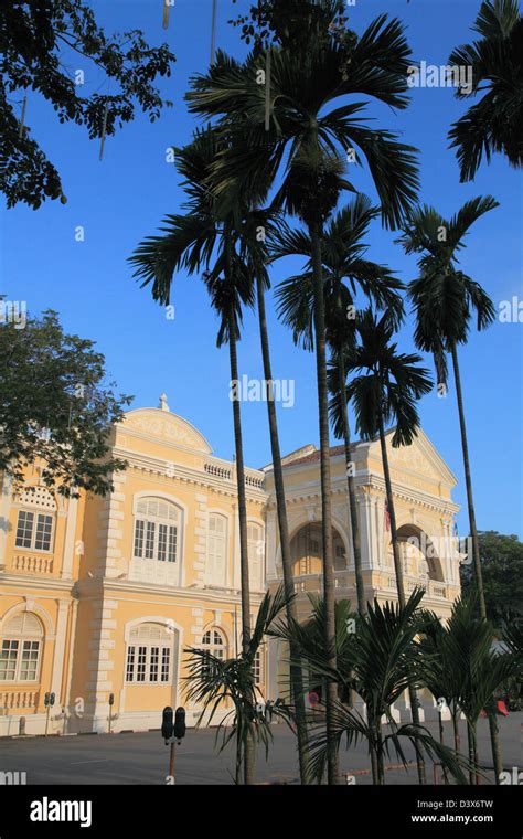 Malaysia Penang Georgetown Town Hall Historic Colonial Architecture