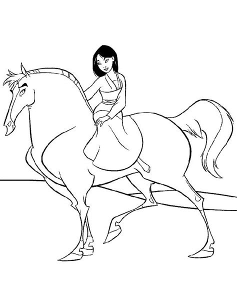 Mulan Coloring Pages To Download And Print For Free